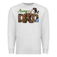 Oatmeal Heather Christmas Army Dad Premium Sweatshirt - NancyCooperArtShop
