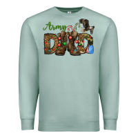 Seafoam Christmas Army Dad Premium Sweatshirt - NancyCooperArtShop