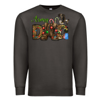 Smoke Christmas Army Dad Premium Sweatshirt - NancyCooperArtShop
