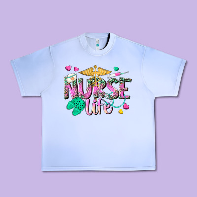 Nurse Life Urban Heavy Tee Designed By Texasbilliewilder