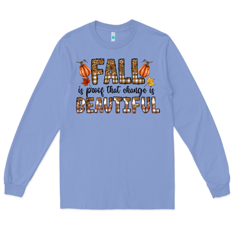 Fall Long Sleeve Tee by CowhideDigitalArt | Teevron