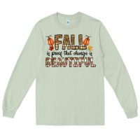 Matcha Fall Long Sleeve Tee - CowhideDigitalArt