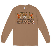 Toasted Coconut Fall Long Sleeve Tee - CowhideDigitalArt