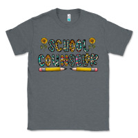 Charcoal Heather school counselor Classic Tee - CowhideDigitalArt
