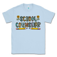 Dusty Blue school counselor Classic Tee - CowhideDigitalArt