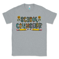 Heather Grey school counselor Classic Tee - CowhideDigitalArt