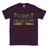 Plum school counselor Classic Tee - CowhideDigitalArt