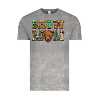 Cloud Rock show mom scottish cattle Vintage Tee - BarkalooDesign