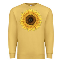 Antique Gold giganteus sunflower Premium Sweatshirt - LillyAllenDesigns