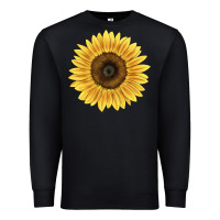 Black giganteus sunflower Premium Sweatshirt - LillyAllenDesigns