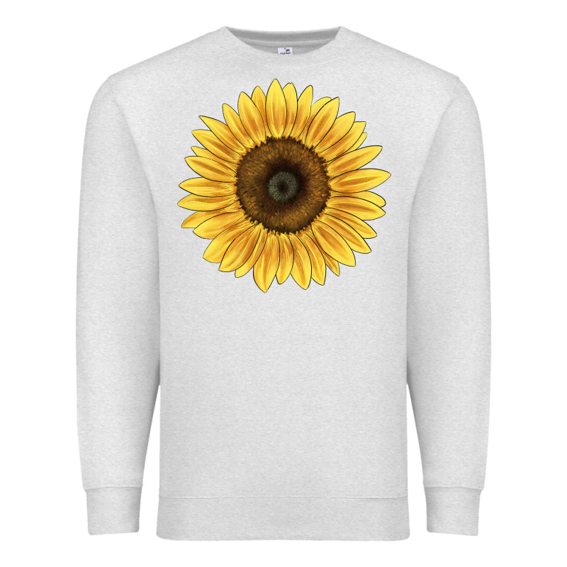 Giganteus Sunflower Premium Sweatshirt by LillyAllenDesigns | Teevron