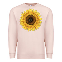 Pale Pink giganteus sunflower Premium Sweatshirt - LillyAllenDesigns
