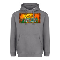 Storm western desert darlin sunset cactus leopard serape   license plate tem Heavyweight Hoodie - BarkalooDesign