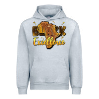 Heather Grey black excellence Urban Hoodie - Artiststas