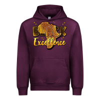 Mauve Wine black excellence Urban Hoodie - Artiststas