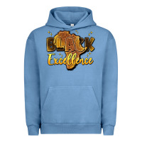 Pigment Pebble Blue black excellence Urban Hoodie - Artiststas