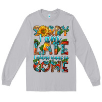 Moon Dust sorry i am late i didnt want to come Long Sleeve Tee - HRA Design Shop