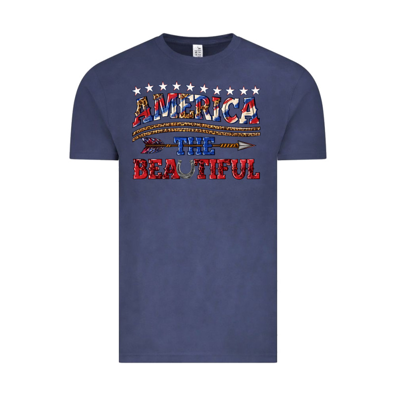 America The Beautiful Vintage Tee by texasbilliewilder | Teevron