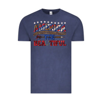 Vintage Denim America the beautiful Vintage Tee - texasbilliewilder