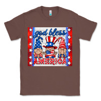 Chestnut god bless America gnomes Classic Tee - HRA Design Shop