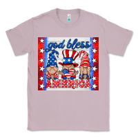 Lilac god bless America gnomes Classic Tee - HRA Design Shop