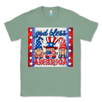 Sage god bless America gnomes Classic Tee - HRA Design Shop