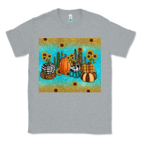Heather Grey fall pumpkin tumbler Classic Tee - RanaPortraitStore