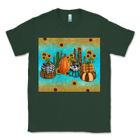 Sports Green fall pumpkin tumbler Classic Tee - RanaPortraitStore