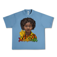 Pebble Blue juneteenth black boy Urban Heavy Tee - BarkalooDesign