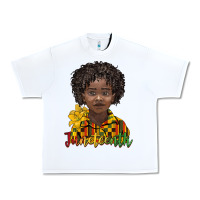White juneteenth black boy Urban Heavy Tee - BarkalooDesign