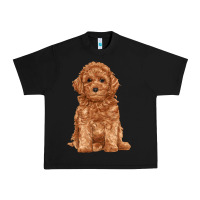 Black toy poodle Urban Heavy Tee - RanaPortraitStore