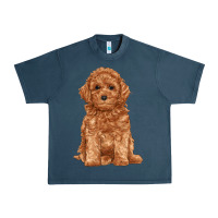 Midnight Navy toy poodle Urban Heavy Tee - RanaPortraitStore