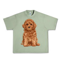 Oil Green toy poodle Urban Heavy Tee - RanaPortraitStore