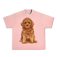 Salmon toy poodle Urban Heavy Tee - RanaPortraitStore
