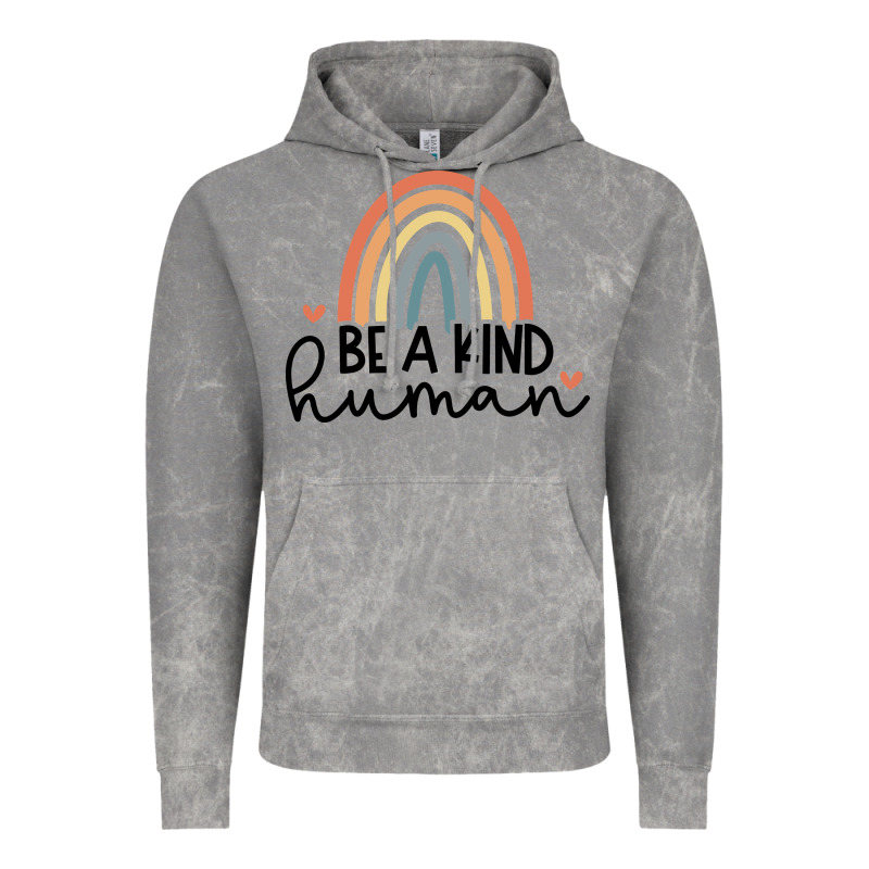 Be A Kind Vintage Hoodie by Unal Design | Teevron