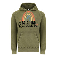 Vintage Olive be a kind Vintage Hoodie - Unal Design
