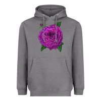 Storm Celestial Rose Heavyweight Hoodie - LillyAllenDesigns