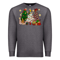 Cake Christmas Trees Premium Sweatshirt | Teevron