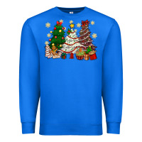 True Royal Cake Christmas trees Premium Sweatshirt - NancyCooperArtShop