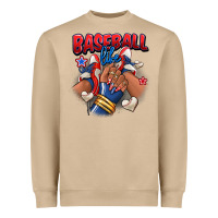 Mushroom Baseball life afro girl sneakers Heavyweight Sweatshirt - RanaPortraitStore