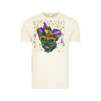 Vintage Arctic mardi gras mask french bulldog Vintage Tee - RanaPortraitStore