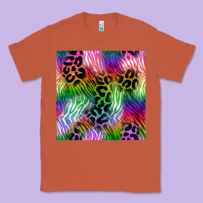 Neon Safari Seamless Pattern 2 Classic Tee Designed By Bundleandbundleshop