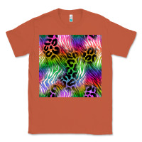 Copper neon safari seamless pattern 2 Classic Tee - BundleAndBundleShop