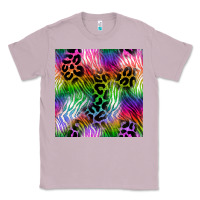 Lilac neon safari seamless pattern 2 Classic Tee - BundleAndBundleShop