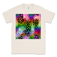 Natural neon safari seamless pattern 2 Classic Tee - BundleAndBundleShop