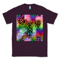 Plum neon safari seamless pattern 2 Classic Tee - BundleAndBundleShop