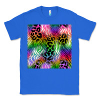 True Royal neon safari seamless pattern 2 Classic Tee - BundleAndBundleShop