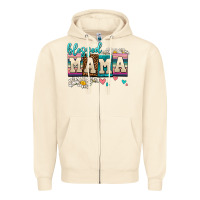 Sandshell daisy blessed mama Zipper Hoodie - AdoDesignShop