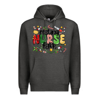 Charcoal Heather resting nurse face Premium Hoodie - MaliasSmallBusiness