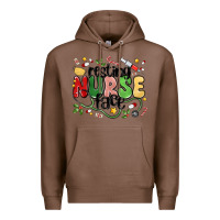 Chestnut resting nurse face Premium Hoodie - MaliasSmallBusiness